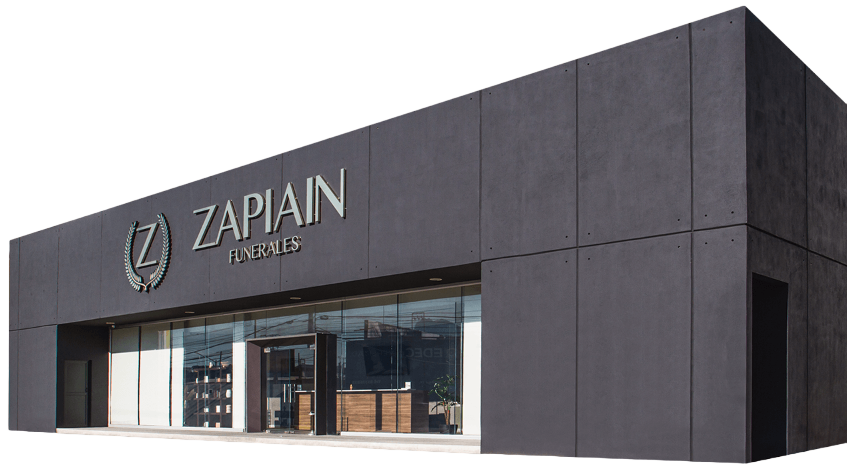 Fachada de Zapiain Funerales